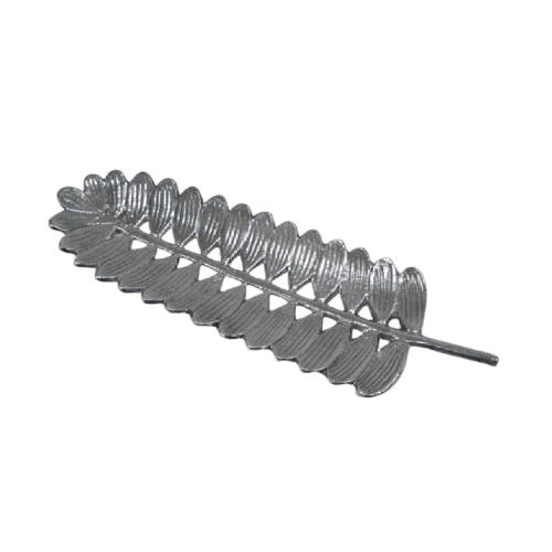 ALUMINIUM LEAF SERVING TRAY (POLISH)